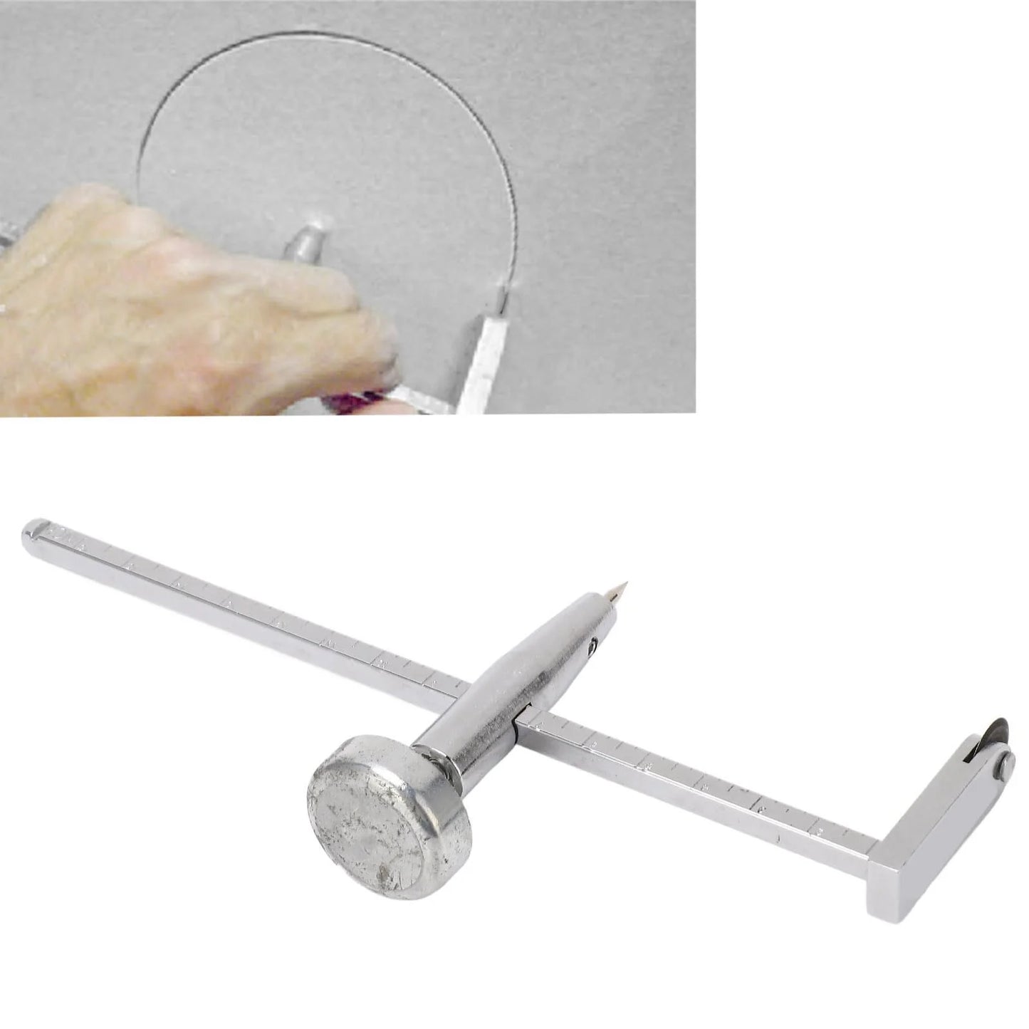 Dry Wall Circle Cutter Drywall Hole Plasterboard Saw Adjustable Pivot