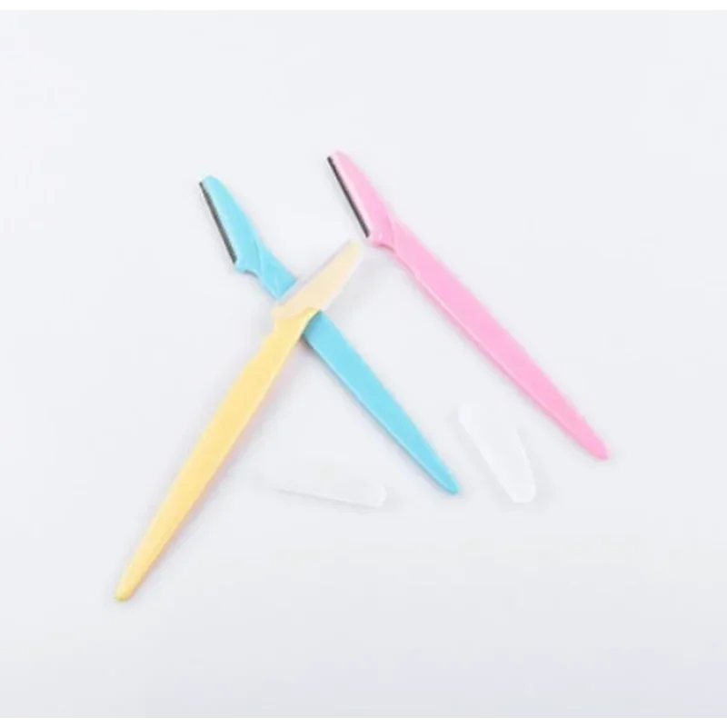 3Pcs Eyebrow Trimmer Blade Shaver Portable Face Razor Eye Brow Epilation Hair Removal Cutters Safety Woman Makeup Tools Peaceful Pleasures Health and Wellness