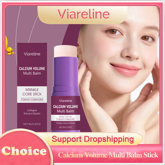 Calcium Volume Multi Balm Stick Hydrating Firming Smoothing Glow Fade Fine Lines Softening Stabilizing Brightening Wrinkle Cream Peaceful Pleasures Health and Wellness