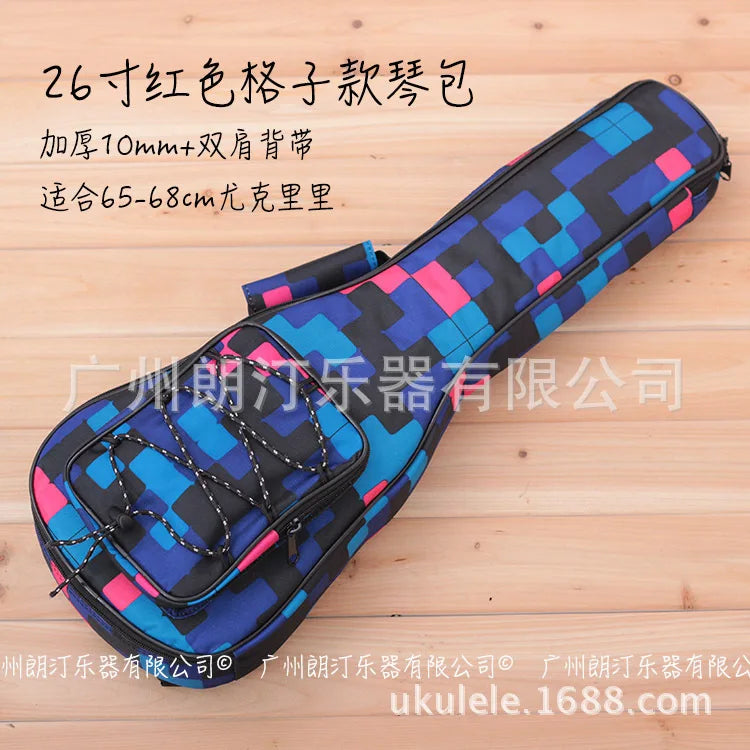 21- Fashion Portable Ukulele Bag Sponge Lining Protector Mini Guitar