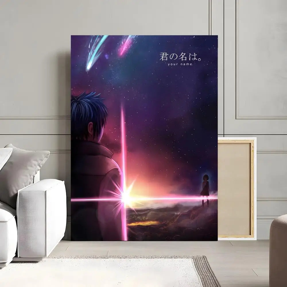 Your Name Anime Canvas Poster | Waterproof Wall Art Decor
