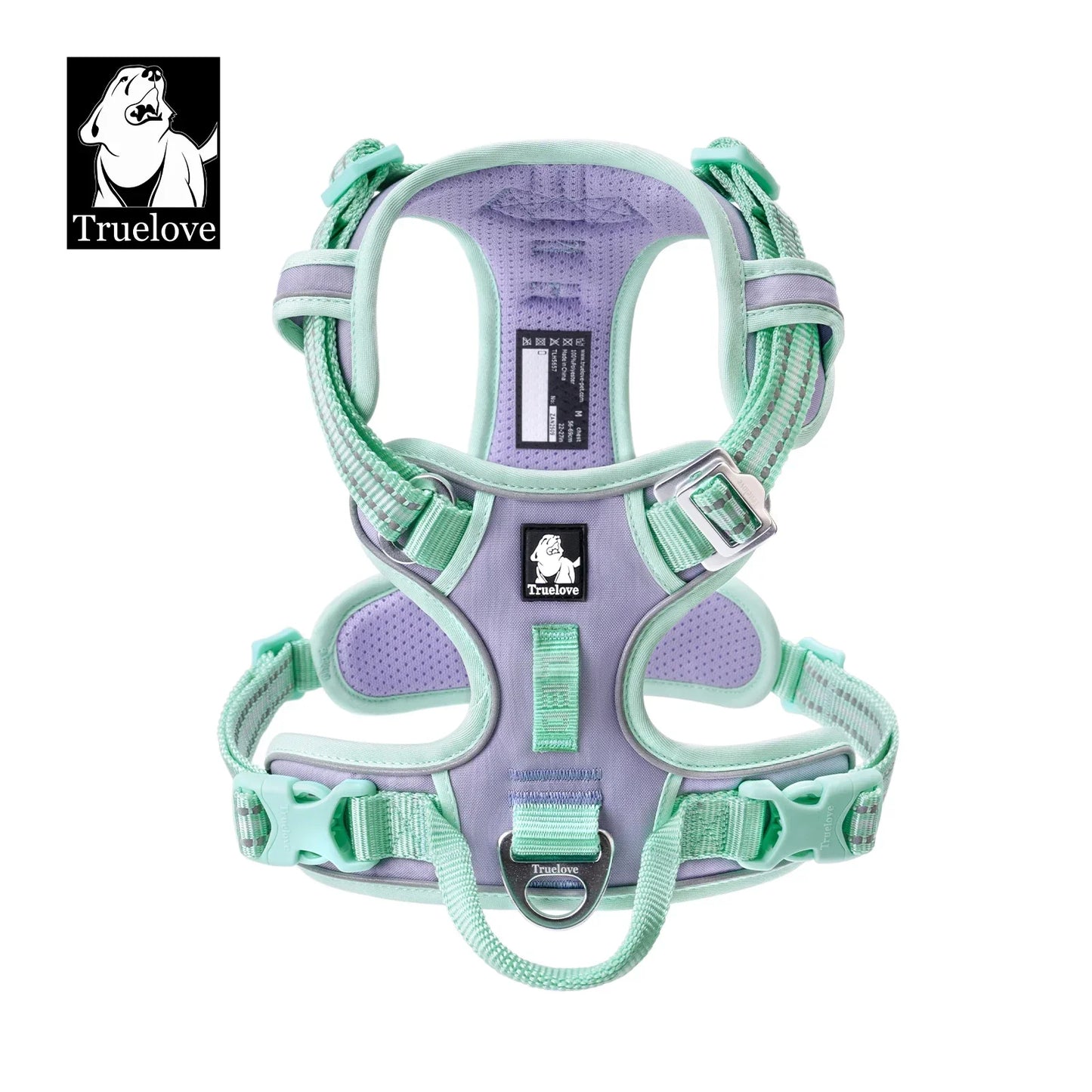 Truelove No Pull Dog Harness Reflective Breathable Adjustable Training Vest for Small Medium Large Dogs Night Walking TLH5657 Peaceful Pleasures Health and Wellness