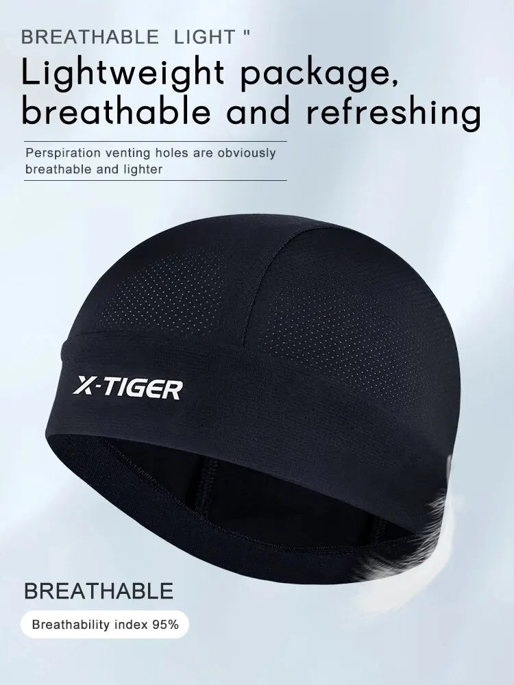 X-TIGER Cycling Sun Cap & Arm Sleeve Combo | UV Protection