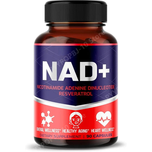 NAD+ 300mg Trans-Resveratrol Quercetin Rhodiola – 90 Capsules NAD+ Supplement Peaceful Pleasures Health and Wellness