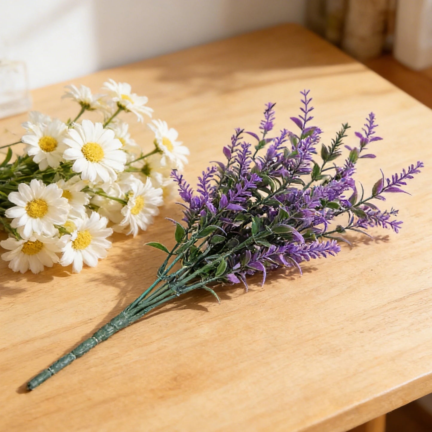 Artificial Lavender Bouquet | Plastic Flowers Home & Wedding