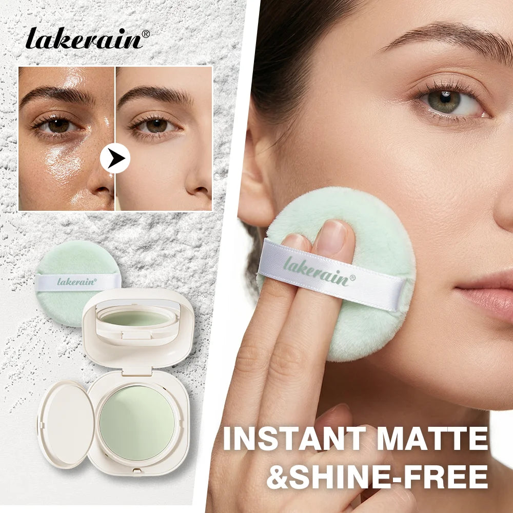 Lakerain Neo Blurring Powder Setting powder Korean Oil-Control Compact with Pore Blurring Smoothing Finish Water proof Makeup Peaceful Pleasures Health and Wellness