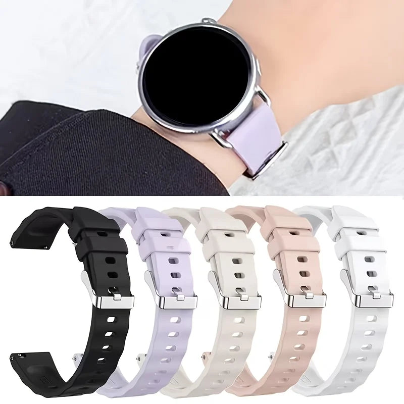 18mm Silicone Watch Band for Huawei GT4/GT5/GT6 & Garmin Peaceful Pleasures Health and Wellness