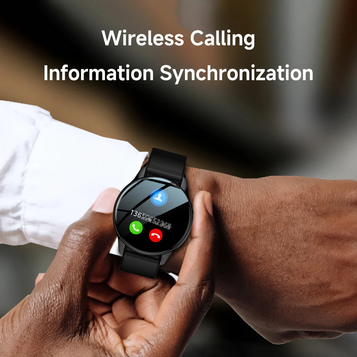 SIMSONLAB Smart Watch – Bluetooth Calling & Health Tracker