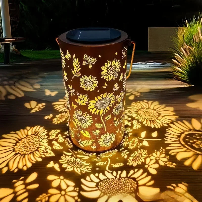 Solar Sunflower Garden Light – Waterproof LED Pathway Decor