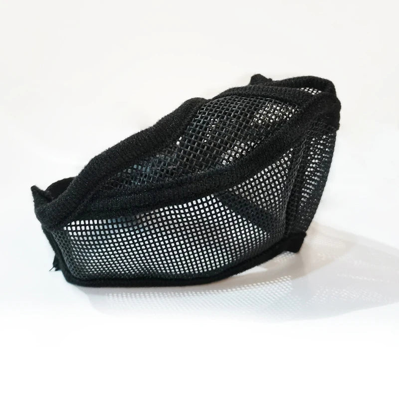 Breathable Mesh Muzzle for French Bulldogs & Pugs | Adjustable