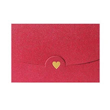(20 pieces/lot) 10.5*7CM Small Greeting Card Name Card Envelope Hot Stamping Love Pearlescent Paper Mini Envelopes Peaceful Pleasures Health and Wellness 20pcs Purple