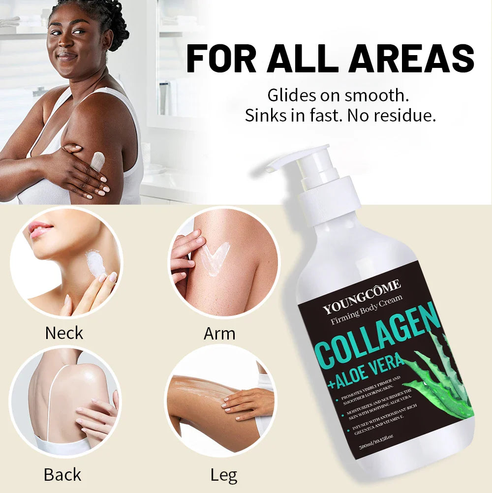 Collagen Body Lotion – Aloe Vera & Vitamin E | 300ml