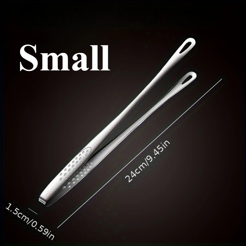 Stainless Steel BBQ Tongs | Barbecue, Bread & Ice Clips 1-2pc