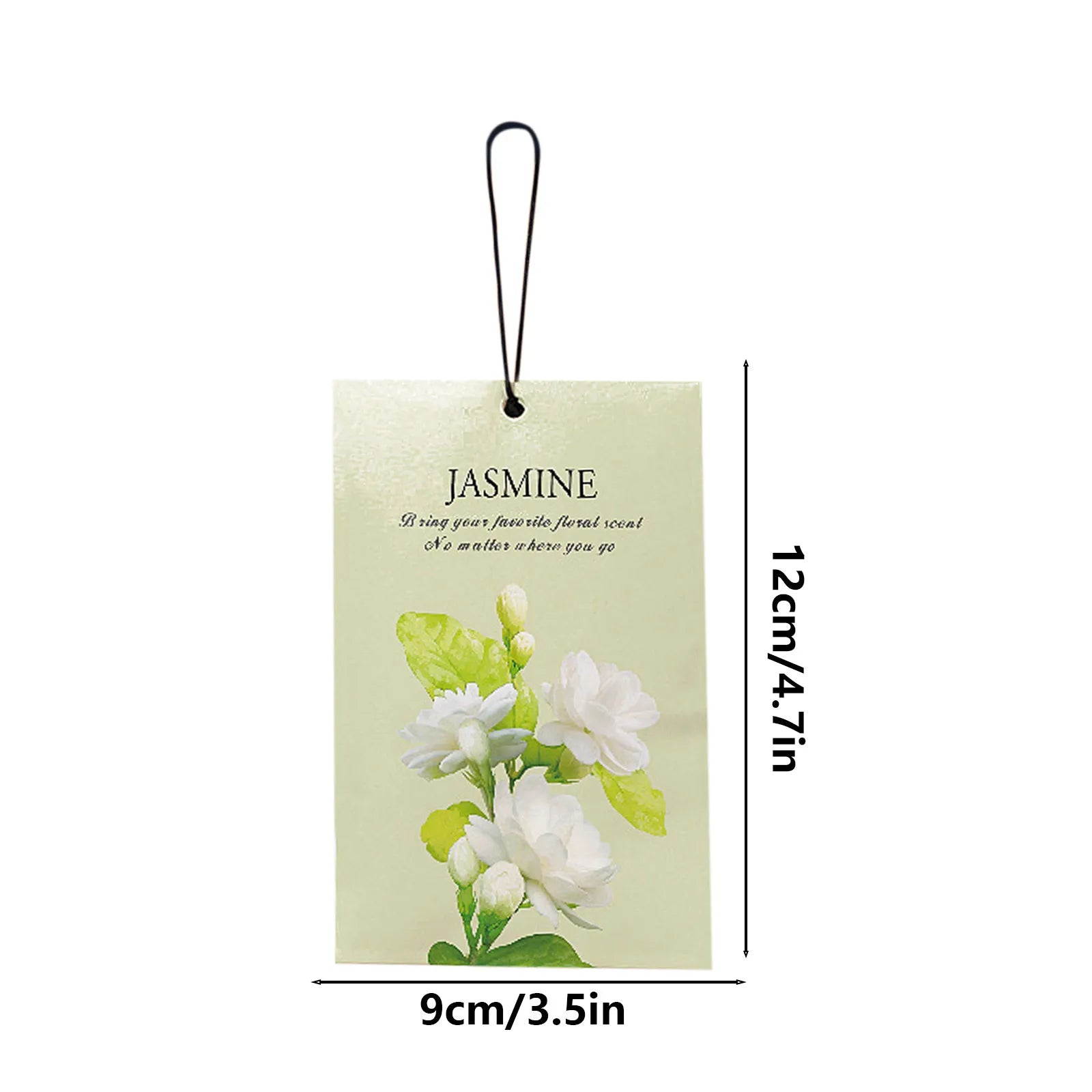4pcs Perfume Scented Sachet Closet Fragrances Sachet Wardrobe Car Air Freshener Home Fragrance Sachet Hanging Jasmine Peaceful Pleasures Health and Wellness