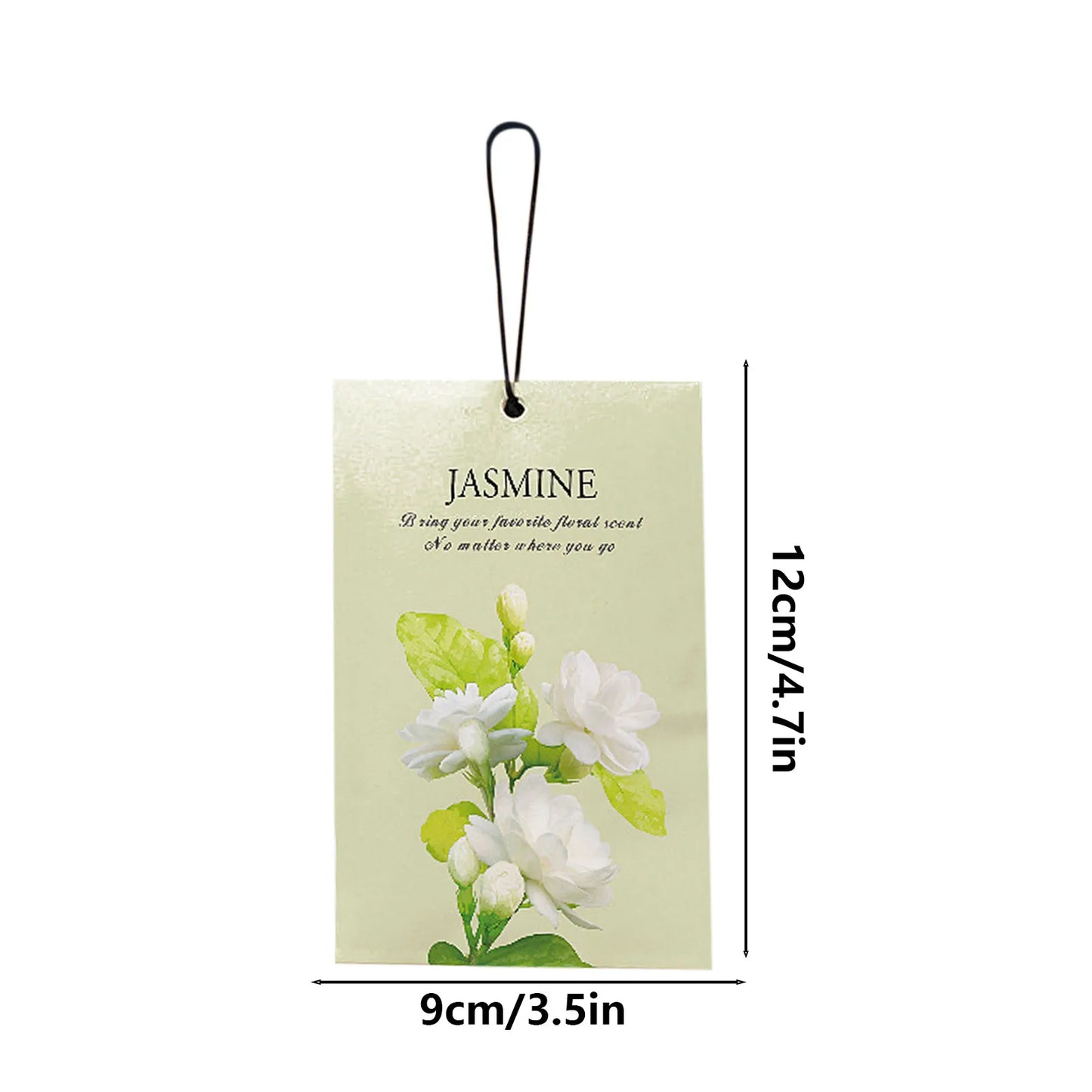 4-Pack Jasmine Scented Sachets – Wardrobe & Car Air Freshener