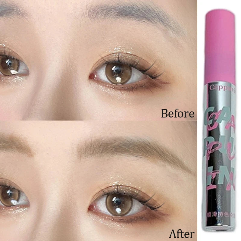 Cappuvini Waterproof Eyebrow Cream Powder | Brown Coffee Brow