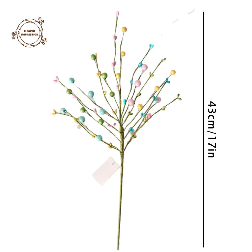 Faux Berry Stems Artificial Sprays – Wreath & Home Decor