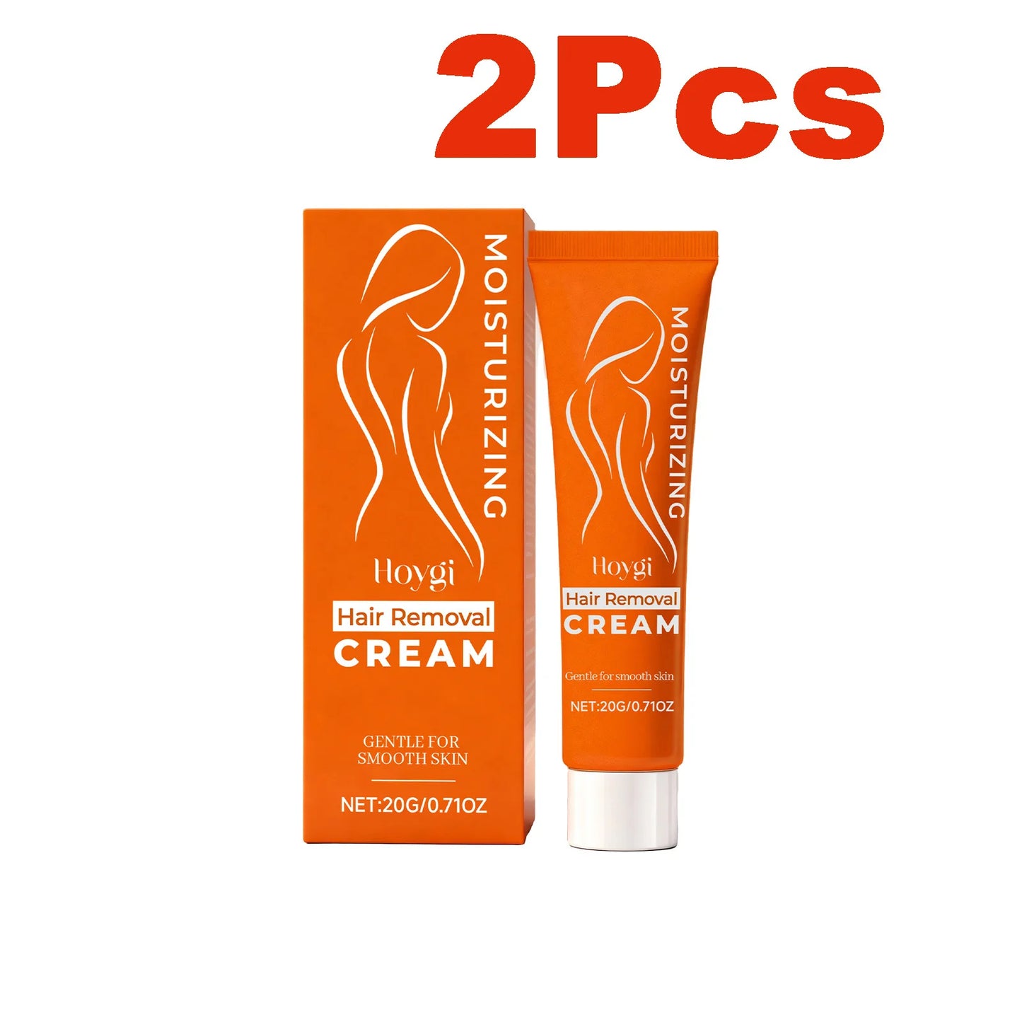 Painless Facial Hair Removal Cream with Shea Butter – Women