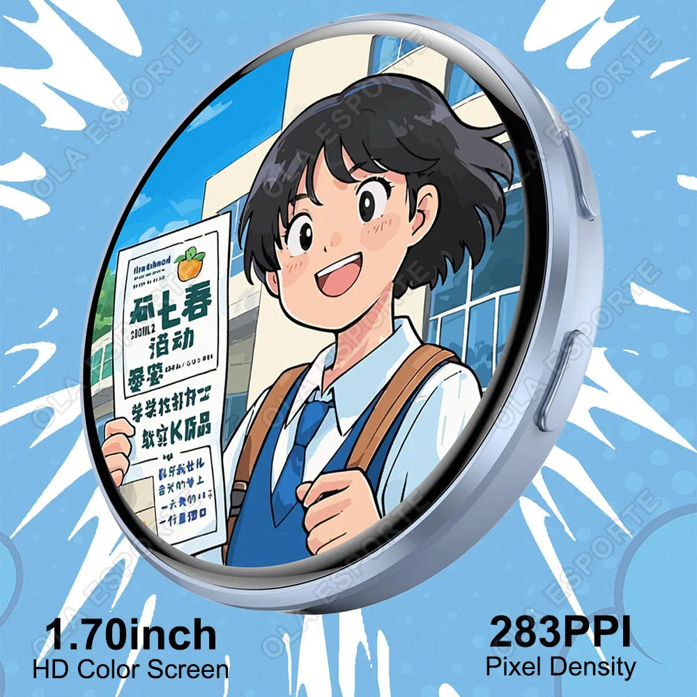 HD Smart E-Badge | Display GIFs, Photos & Animations | Otaku Gift