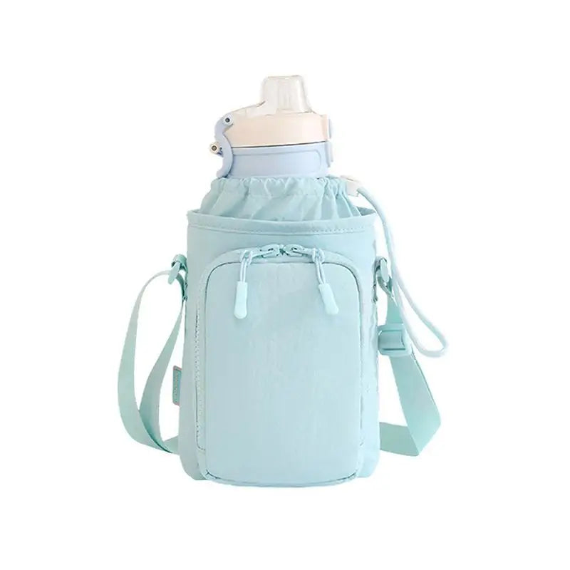 Insulated Water Bottle Bag with Adjustable Strap | Travel Sling