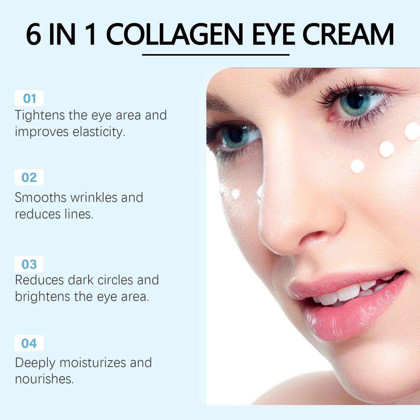 Collagen Eye Cream – Dark Circles, Puffiness & Fine Lines
