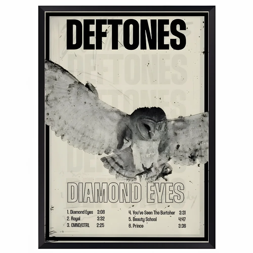 Deftones Band Poster – HD Waterproof PVC Wall Art Decor