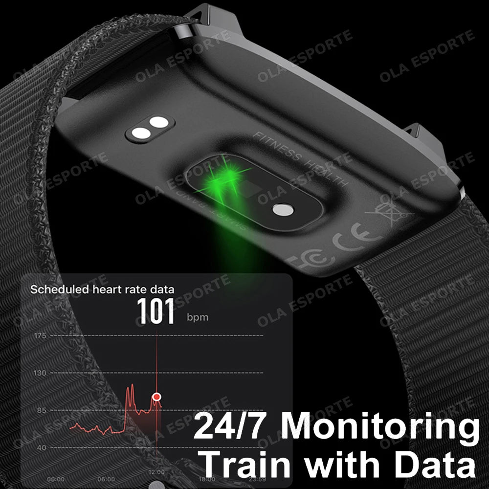 NEW No Screen Men's Wrist Smartwatch Sports Outdoor Fitness Health Monitor 1ATM Waterproof Smart Watches For Woman Andriod 2026 Peaceful Pleasures Health and Wellness