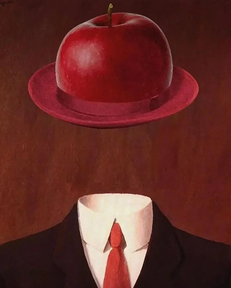 Rene Magritte Surrealist Canvas Wall Art Print | Unframed Poster