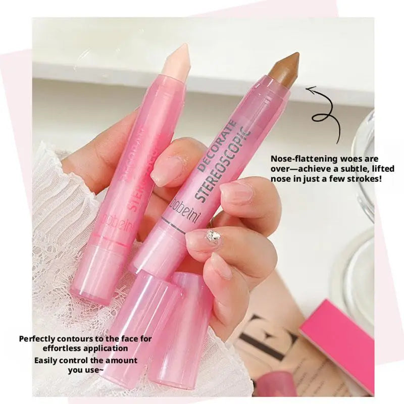 3D Contour & Highlight Stick – Waterproof Matte Concealer