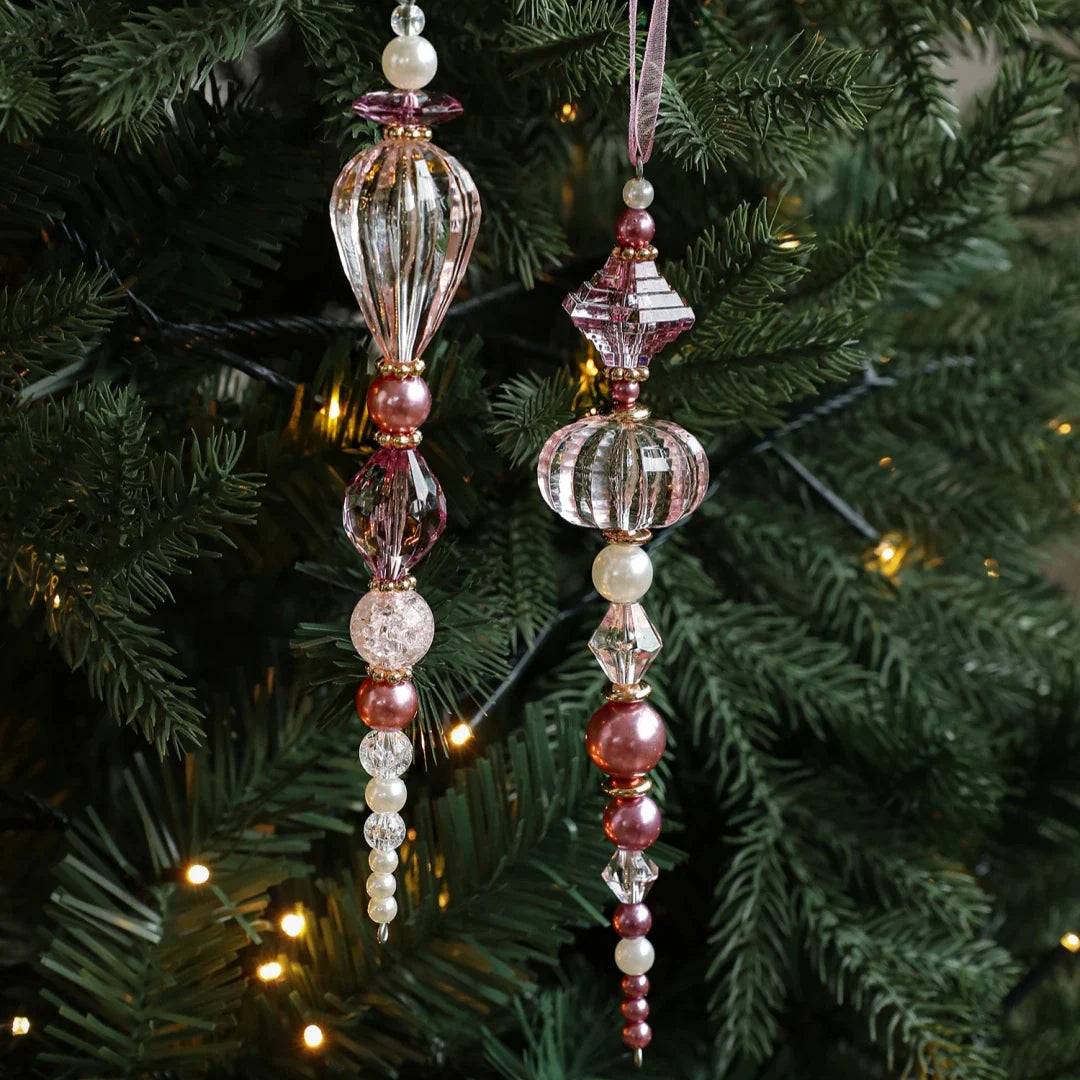 Acrylic Crystal Christmas Tree Hanging Ornament Pendant