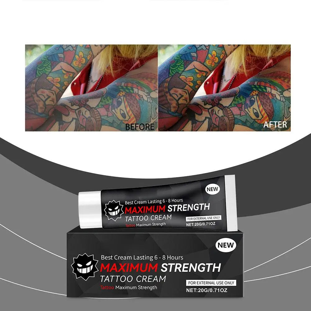 Tattoo Brightening Aftercare Cream – Moisturizing Gel 20g