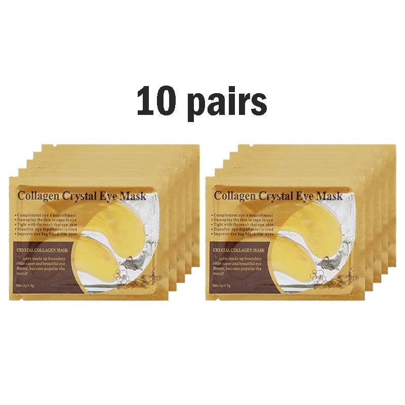 Gold Collagen Crystal Eye Patches – Firming & Moisturizing Mask