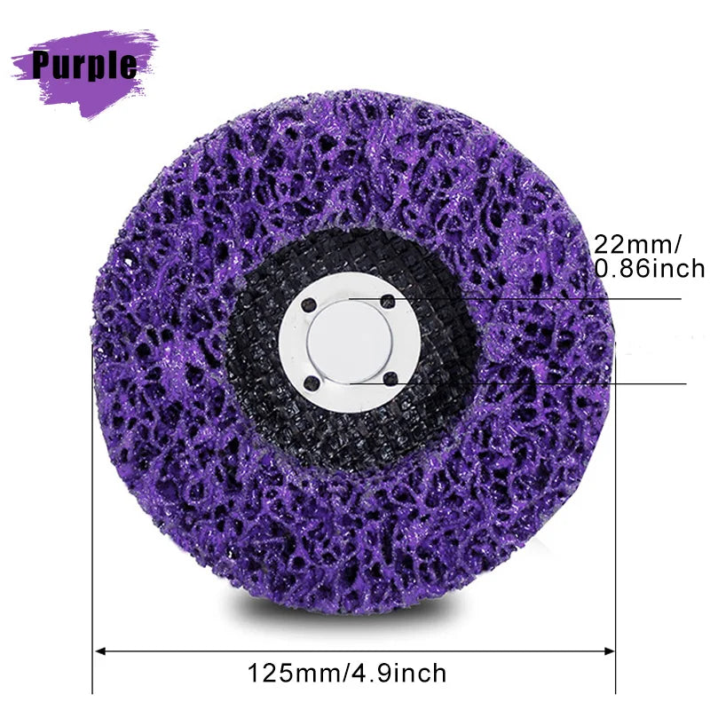 Diamond Grinding Flip Disc Wheels 3-Pack | 100/115/125mm Grinder
