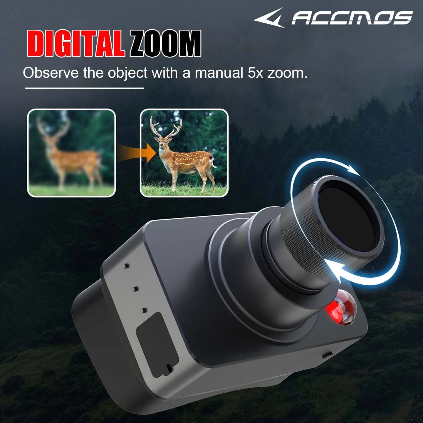 NV99Y Portable Night Vision Monocular Telescope Mini Digital Sight
