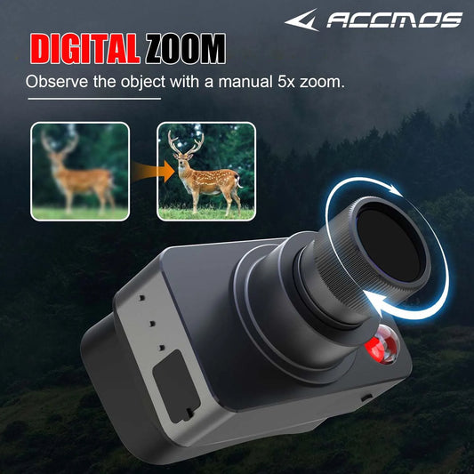 NV99Y Portable Night Vision Monocular Telescope Mini Digital Sight Peaceful Pleasures Health and Wellness