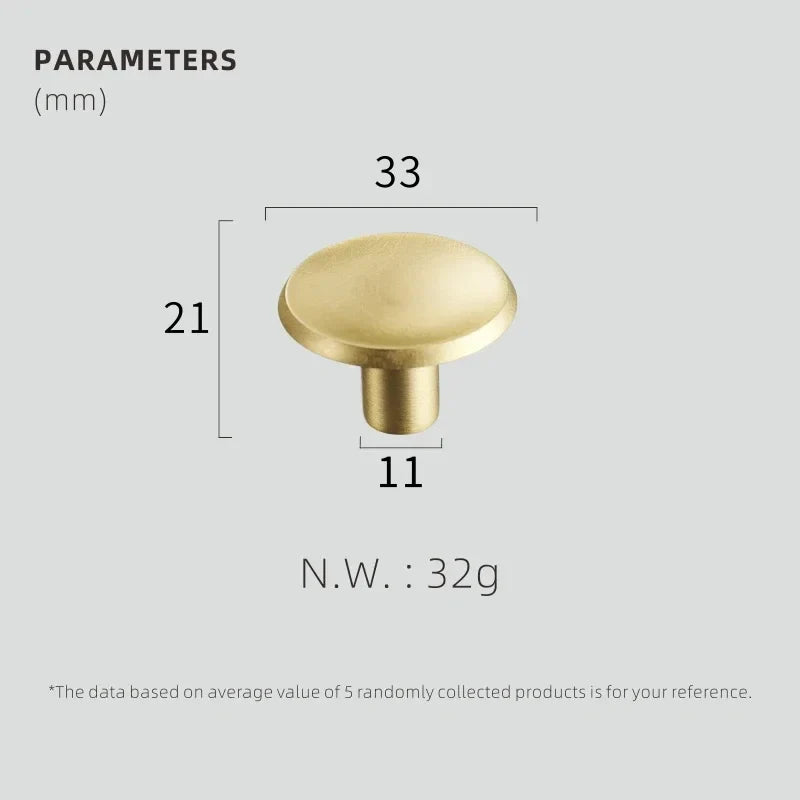 Solid Brass Drawer Pulls & Cabinet Knobs – Rural Farmhouse Style