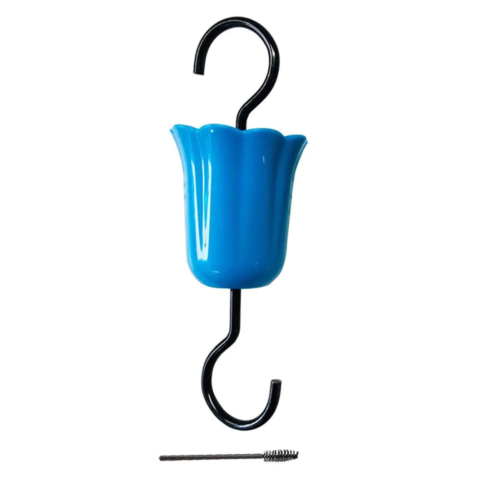 Hummingbird Feeder Ant Moat Guard Hook – Insect Barrier Bird Feeder Ant Moat Peaceful Pleasures Health and Wellness Blue One Size