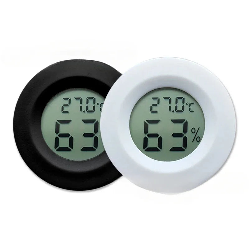 High-precision Reptile Accessories Digital Thermometer Reptile Thermal Plate Hygrometer Terrarium for Reptiles Sea Turtles Land Peaceful Pleasures Health and Wellness