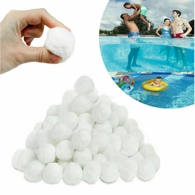 Fiber Ball Filter Media for Pools & Aquariums | 500g–1500g Pool Filter Media Peaceful Pleasures Health and Wellness