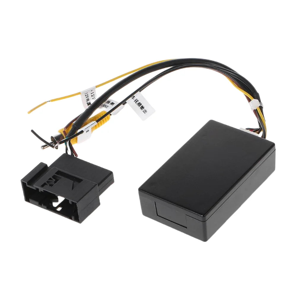 12V Rearview Camera Adapter RGB To AV Reverse Camera Interface Reversing Camera Signal Converter for VW RCD510 RNS510 RNS315 Peaceful Pleasures Health and Wellness