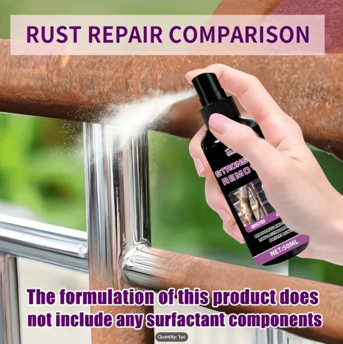 Rust Remover Spray – Anti-Rust Treatment for Metal Parts