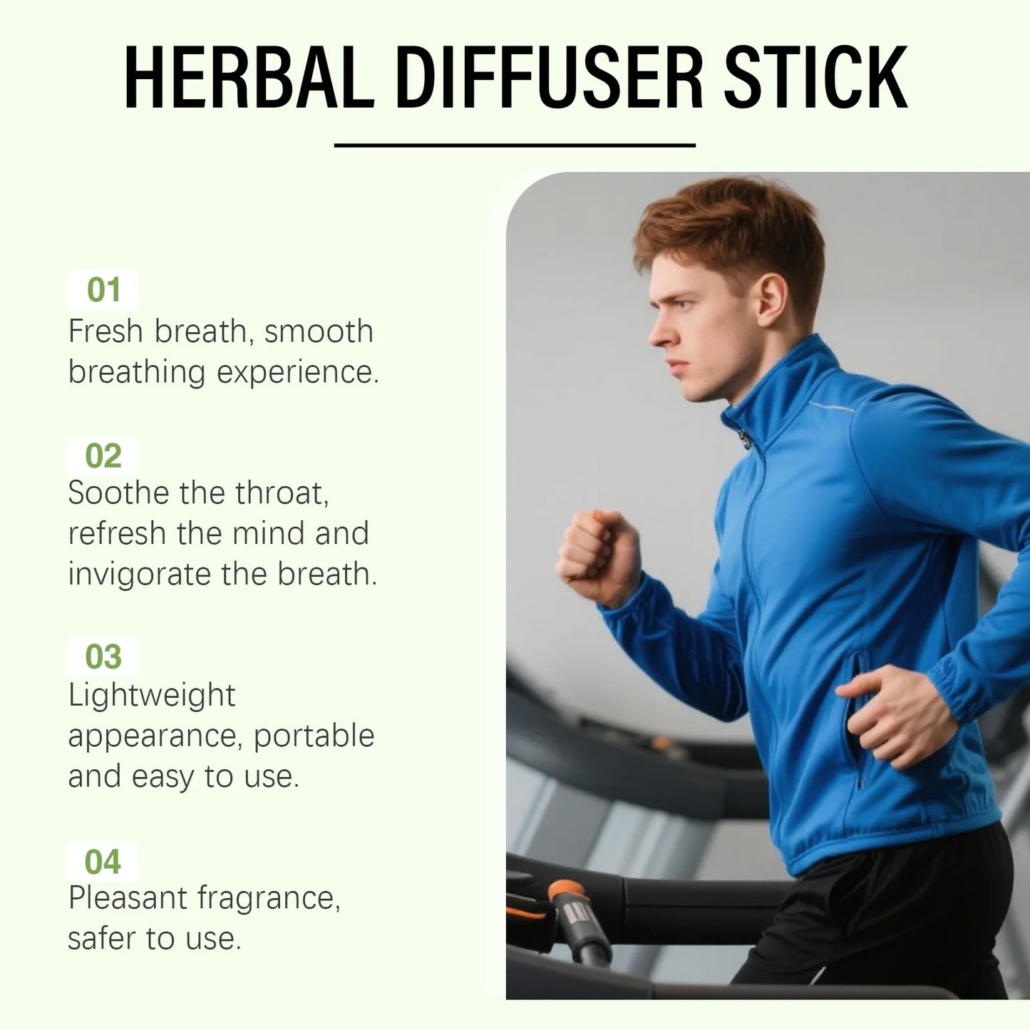 Herbal Aromatherapy Diffuser Pen – Natural Lung Cleanse Inhaler