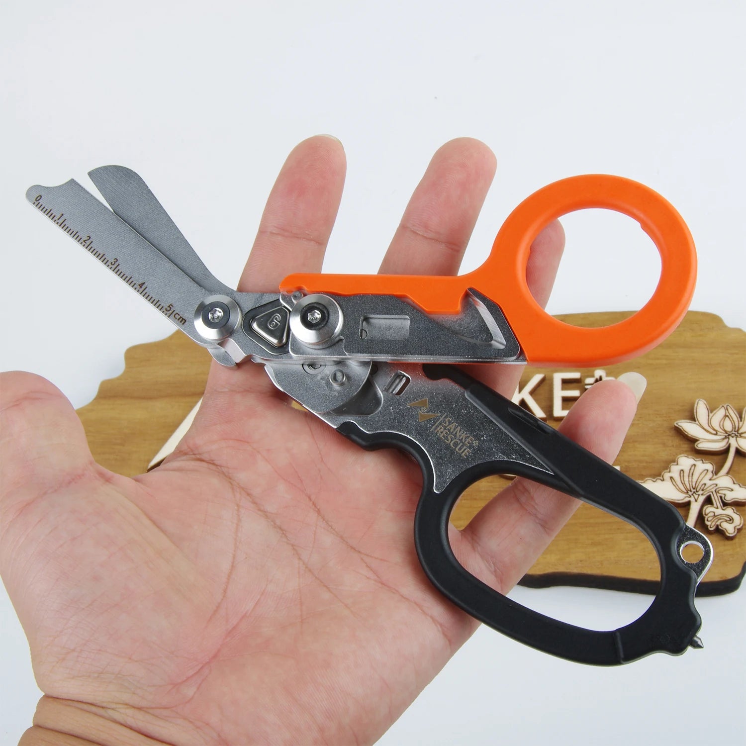Multifunctional Scissor Tactical Plier Outdoor Survival Tool Folding Creative Gadget Stainless Steel Retractable Raptors Shears Peaceful Pleasures Health and Wellness
