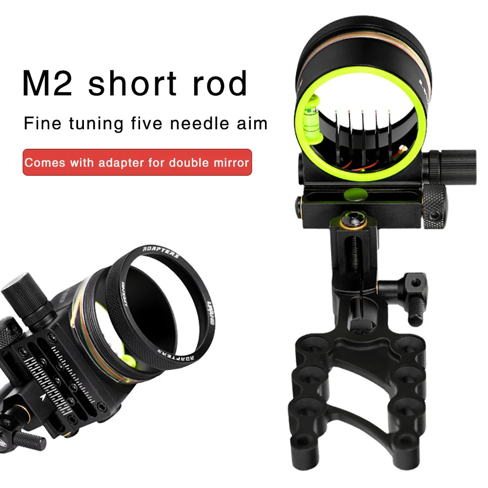 M2 Fine-tuning 5 Needles Pins Aiming Sighting Quick-tuning Adjustment