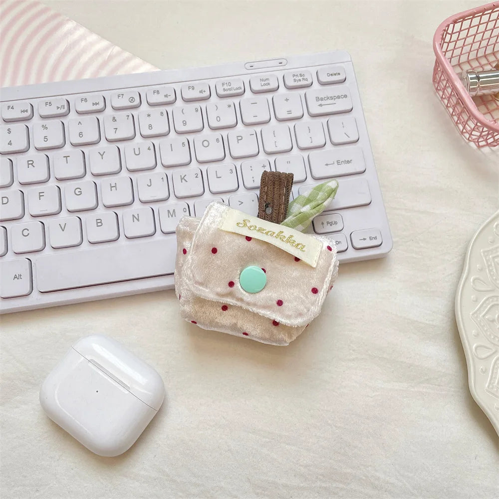 Cute Design Suitable Apple Airpods Headphone Bag Storage Wireless