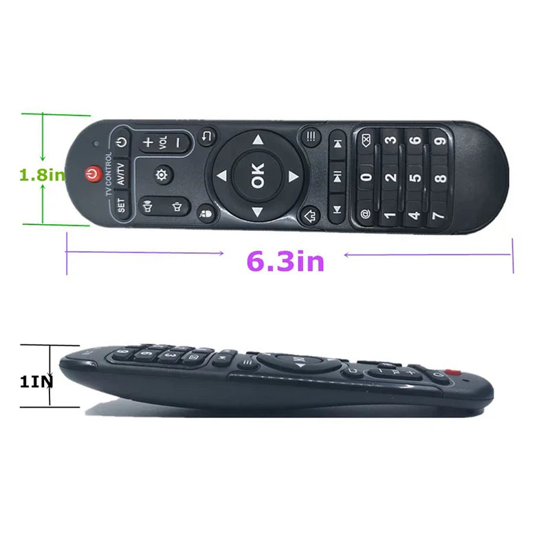 IR Remote Control for X96 MAX X98 PRO X92 Android TV Box