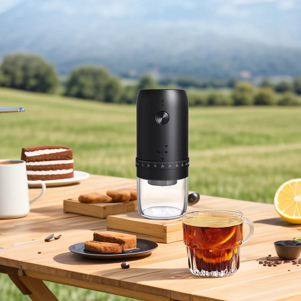 URGGU Portable Electric Coffee Bean Grinder | Automatic