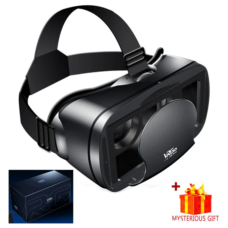VRG Pro 3D VR Headset Goggles for Smartphone | 120° Wide Angle