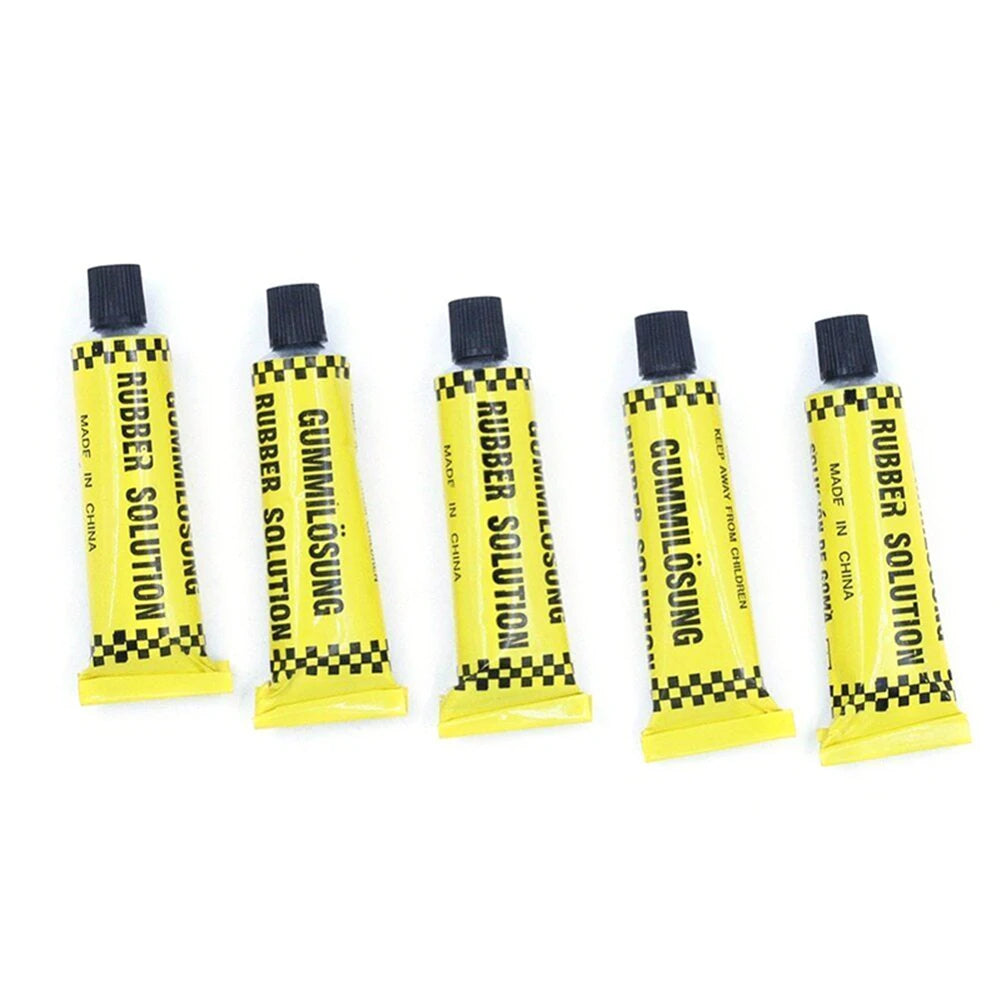 Bicycle Bike Tire Tyre Tube Patching Glue Rubber Cement Adhesive Repair Tool Bike Accessories Tyre Patching Glue Bike Repair Peaceful Pleasures Health and Wellness 5 branches