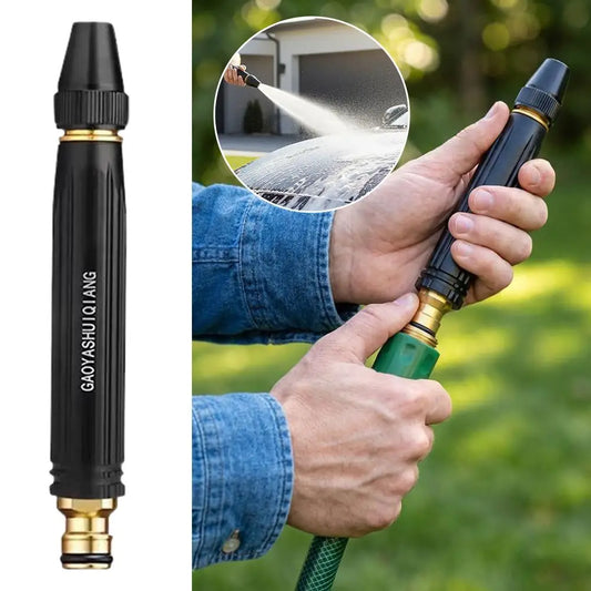 High-Pressure Wash Water Gun Nozzles For Car Washing Cleaning Glass Garden Watering Irrigation Spray Gun Kit Adjustable Peaceful Pleasures Health and Wellness